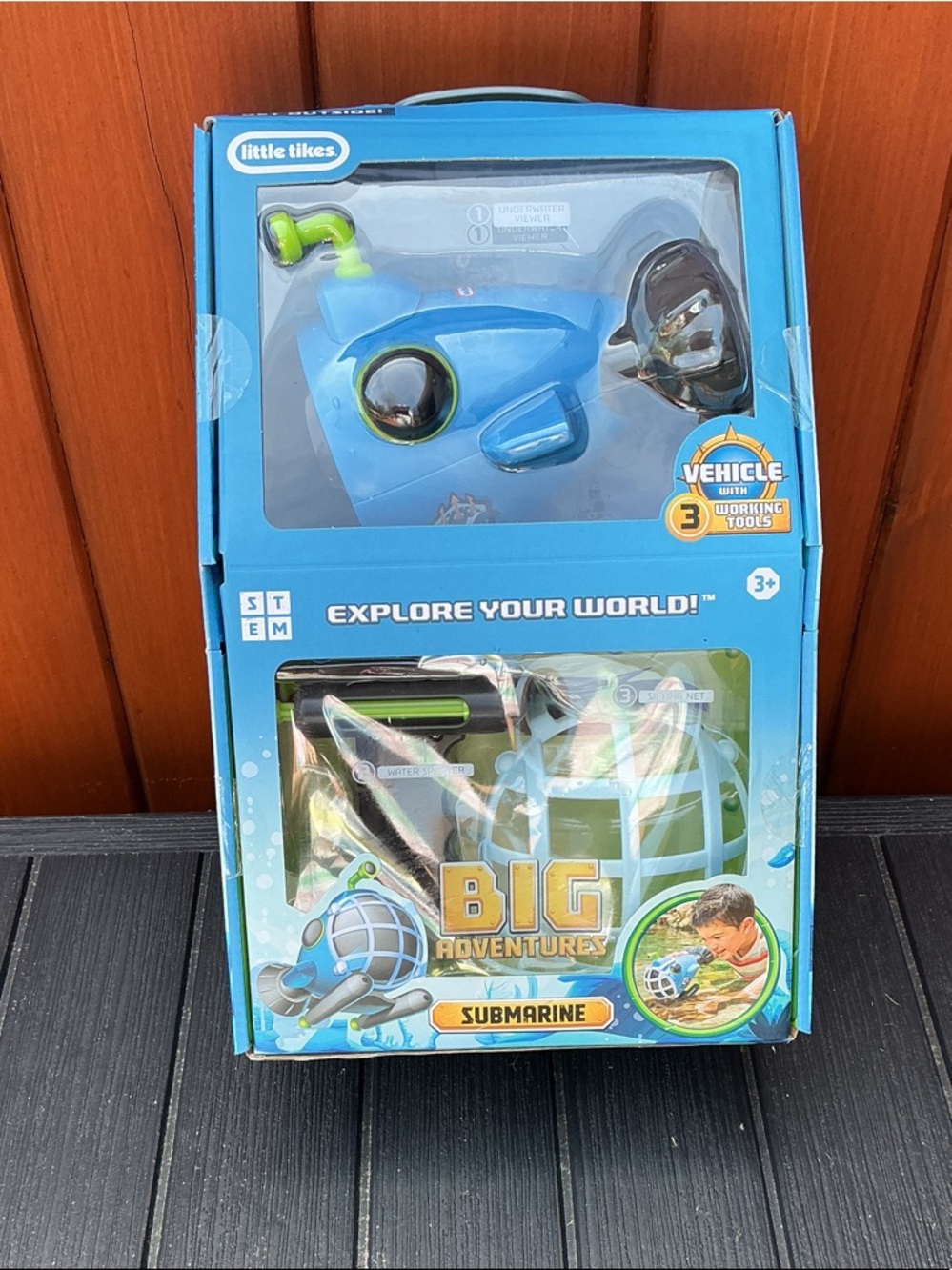 Little Tikes Big Adventures Submarine Explore the World Vehicle. NWT